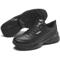 Puma Baskets basses 'Cilia' noir / blanc