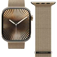 Vonmählen Bracelet Milanese Loop 2 pour Apple Watch | 44/45/46/49 mm - Sunset Gold