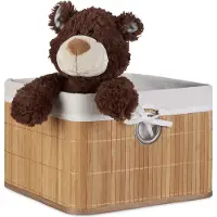Relaxdays Corbeille Panier de rangement (31 cm)
