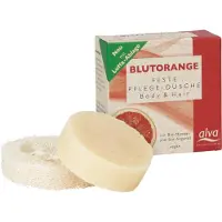 ALVA Gel douche solide corps et cheveux à l'orange rouge 60 g