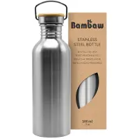 Bambaw Bouteille d'eau en acier inoxydable, 500 ml