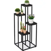 Relaxdays Support pour plantes avec 4 étagères