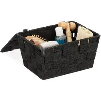 Relaxdays Panier de rangement plastique (19.50 cm)