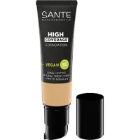 Sante Fond de teint haute couvrance, 05 Beige chaud (25 ml)