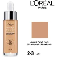 L'Oréal L’Oréal Paris Accord Parfait Nude, Tropfflasche, Serum, Beige, 2-3, Light, Licht