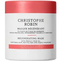 Christophe Robin Masque crème régénérant pour le traitement des cheveux à l'huile de figue de barbarie pour revitaliser 100 ml