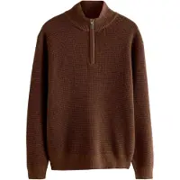 Next Pull-over brun foncé