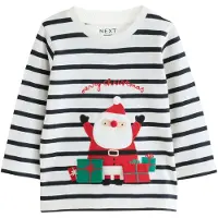 Next T-Shirt vert / rouge / noir / blanc naturel