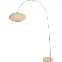 Lucide Lampe à arc Corina brun sable