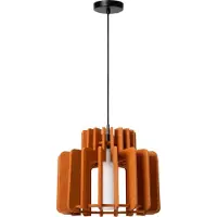 Lucide ROLLO – Suspension, diamètre 40 cm, couleur terracotta