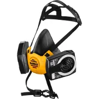 DeWalt DXIR1HMMP3 Demi-masque Léger Avec Filtres P3 - Taille M