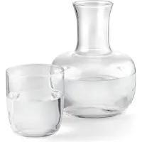 Philippi Carafe en verre avec gobelet Sweet Dream 600 ml/120 ml, Conteneurs de service, Transparent