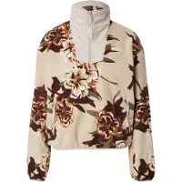 Columbia Sequoia Grove Printed Fleece Avec Demi-Zip Beige S Femme Beige S