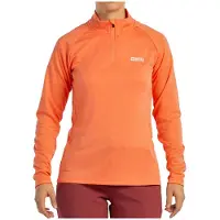 +8000 Lua Half Zip Long Sleeve T-shirt Orange XL Femme