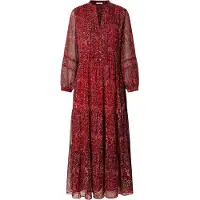 Pepe Jeans pour femme. PL9537703 Robe rouge de Miley (S), Casuel, Polyester, Manche longue