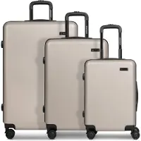 SMARTBOX Ensemble de bagages beige clair