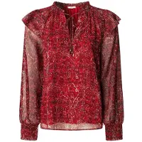 Pepe Jeans Mar Long Sleeve Blouse Rouge M Femme