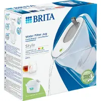 Brita Carafe filtrante 2.4l bleu/gris + cartouche maxtra - - 1051125 -