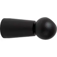 Lucide Ipsos - applique murale extérieure - Ø 6 x 15 cm - 6W LED inclus - IP54 - noir