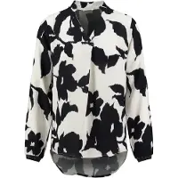 Key Largo Chemisier 'Lorelei' noir / blanc