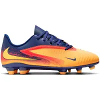 Nike Chaussures de football JR Phantom Club FG pour enfants, crampons, couleur orange, sport