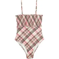Next Maillot de bain vert / rose / blanc