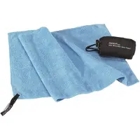 Cocoon Terry Towel Light, Serviette en Microfibre, bleu clair