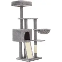 Usorteret Tour De Jeux Pour Chat, Gris Clair