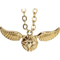 Map Harry Potter : Collier Golden Schnatz, (Acier inoxydable, Alliage de zinc, Fer, 50 - 56 cm)