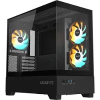 Gigabyte Aorus C201b Ice Panoramica Glass Usb 3.0 Pc Tower Case Noir