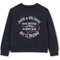 Zadig & Voltaire X60436 Sweatshirt Noir 10 Years Fille