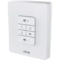 Axis C8310, Régulateur de volume numérique, Montage mural, Blanc, Plastique, 0.6 W, 12 V