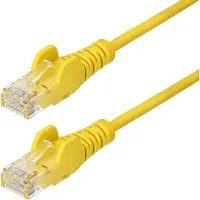 StarTech.com .com N6PAT300CMYLS, 3 m, Cat6, U/UTP (UTP), RJ-45, lutá