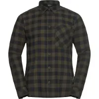 Jack Wolfskin Lite Flannel Long Sleeve Shirt Vert 2XL Homme