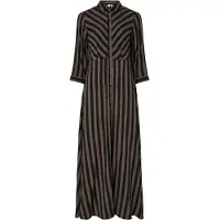 Y.A.S Robe-chemise 'YASSavanna' marron / noir