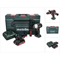 Metabo BS 18 LTX BL Q I Perceuse-visseuse sans fil 18 V 130 Nm Brushless + 2x batterie 4,0 Ah + chargeur + metaBOX