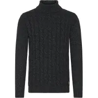 !Solid Pull-over 'SDRino' gris / anthracite