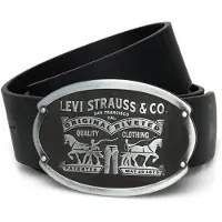 Levis Accessories Billy Plaque Belt Noir 105 cm Homme