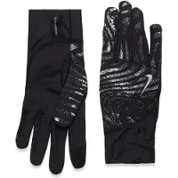 Nike Accessories Pacer Midweight Rg Reflective Gloves Noir L Homme