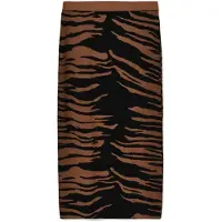 Vero Moda Jupe 'NANCY' marron / noir