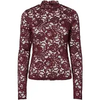 Y.A.S Chemisier 'YASLacey' lie de vin