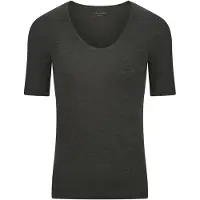 Schiesser Maillot de corps gris foncé