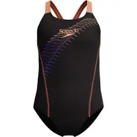 Speedo Medley Logo Swimsuit Noir 13-14 Years Fille