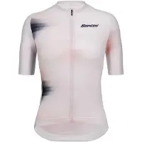 Santini Ombra Eco Micro Short Sleeve Jersey Blanc 2XL