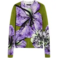Desigual Pull-over olive / mélange de couleurs
