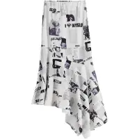 Desigual Jupe noir / blanc