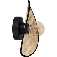 Eglo Lampe murale en rotin Marywell Ø 30cm - 1x E27