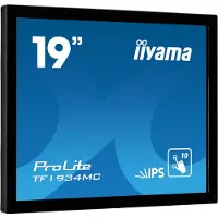 Iiyama ProLite TF1934MC-B7X - Moniteur LED - 48 cm (19") - offener Rahmen - Ecran tactile - 1280 x 1024 - IPS - 350 cd/m² - 1000:1 - 14 ms - HDMI, VGA, DisplayPort - Noir