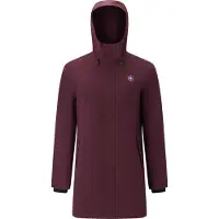 Flotte - Veste longue et imperméable - Beaubourg Prune - Taille S - Bordeaux