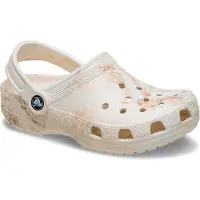 Crocs Classic Watercolor Marbled Clogs Beige EU 34-35 Garçons,Filles